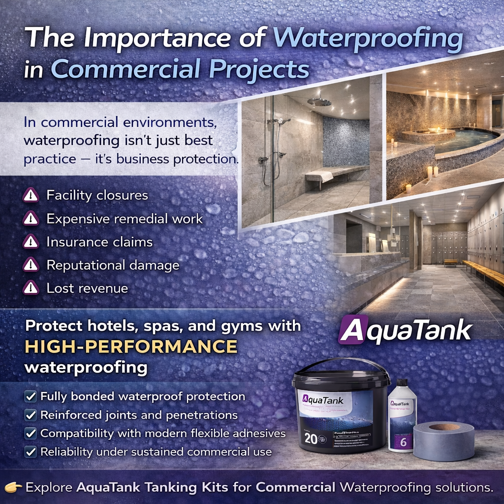 The Importance of Waterproofing in Commercial Projects