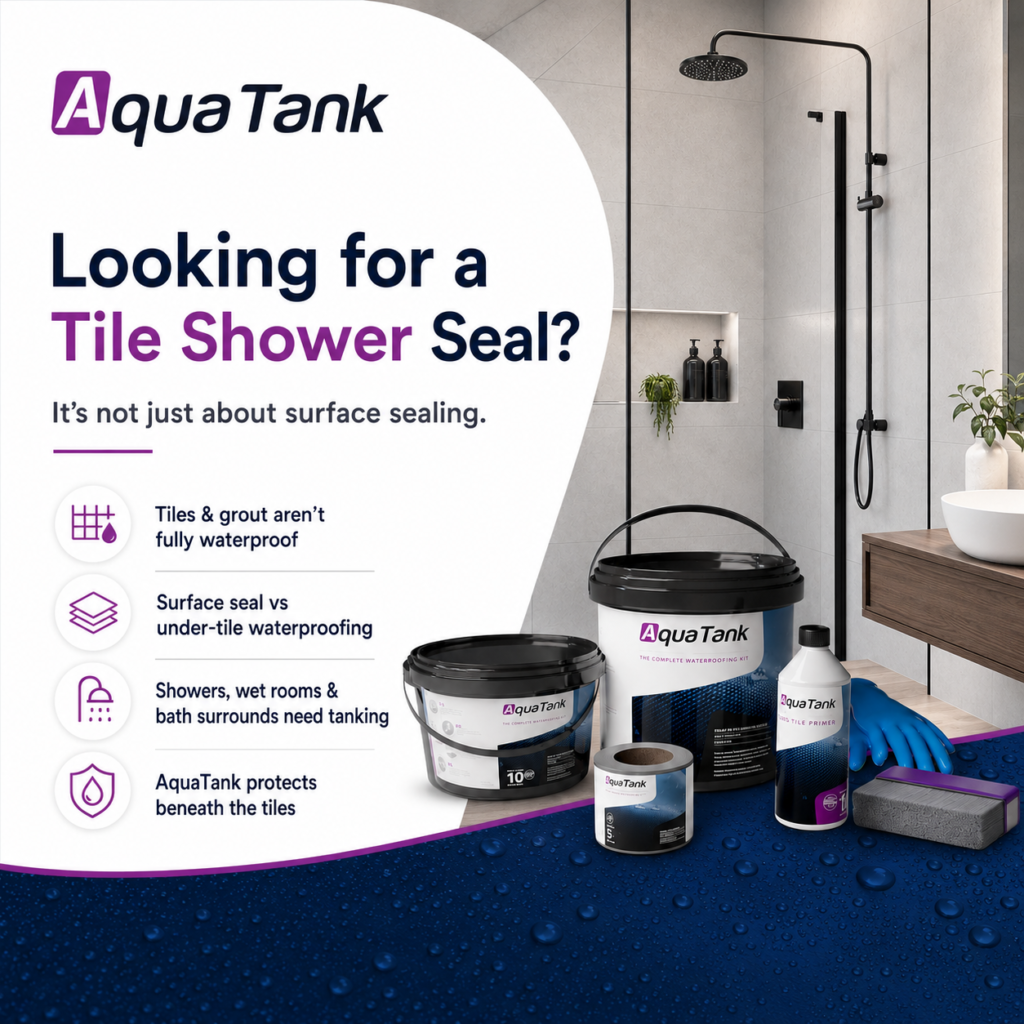 Tile Shower Seal: Why Waterproofing Beneath the Tiles Matters